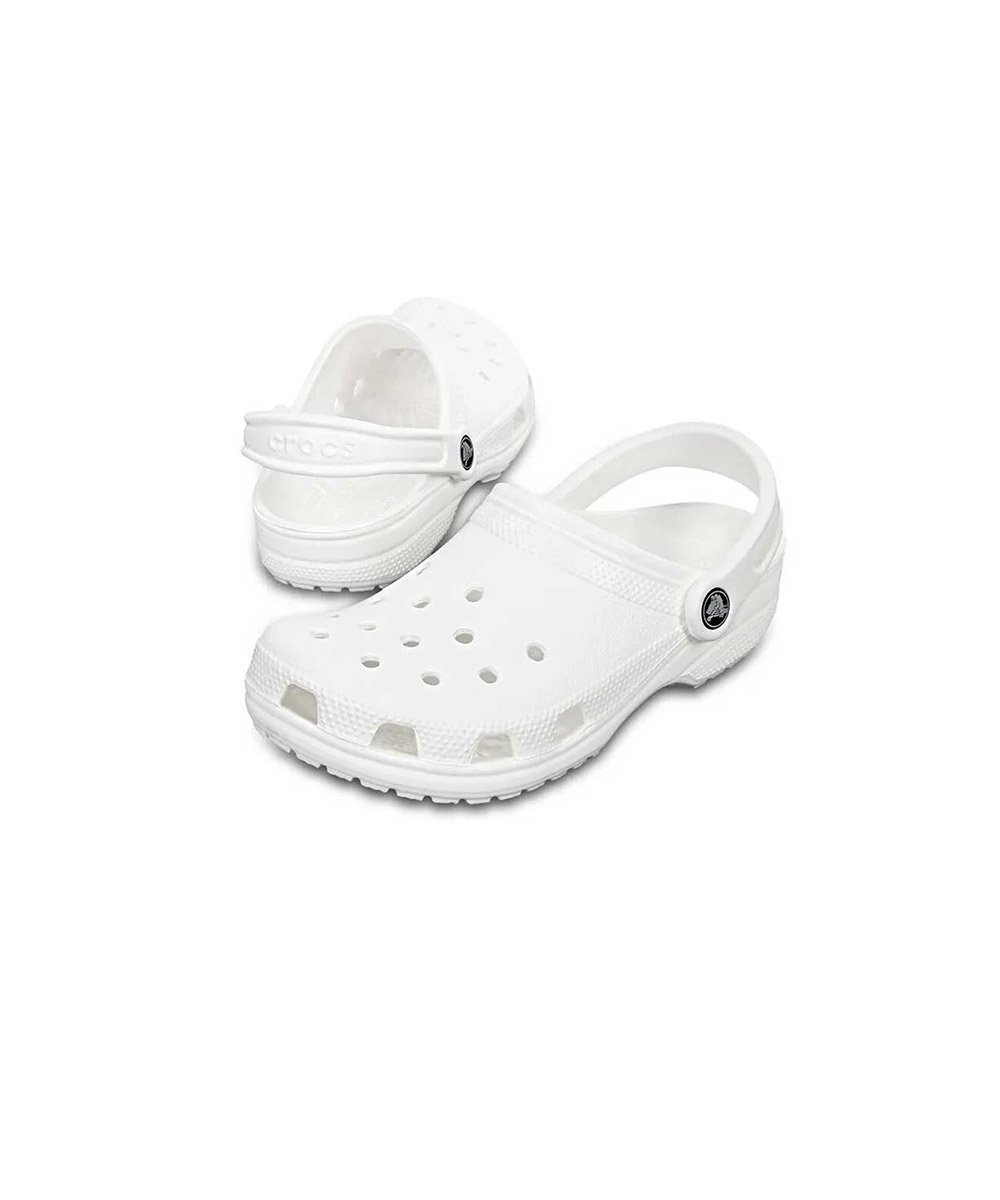 Sandália Crocs Classic K Clog Branco Branco 3