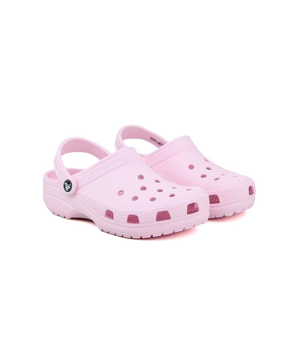 Sandália Crocs Classic K Clog Rosa Rosa 3