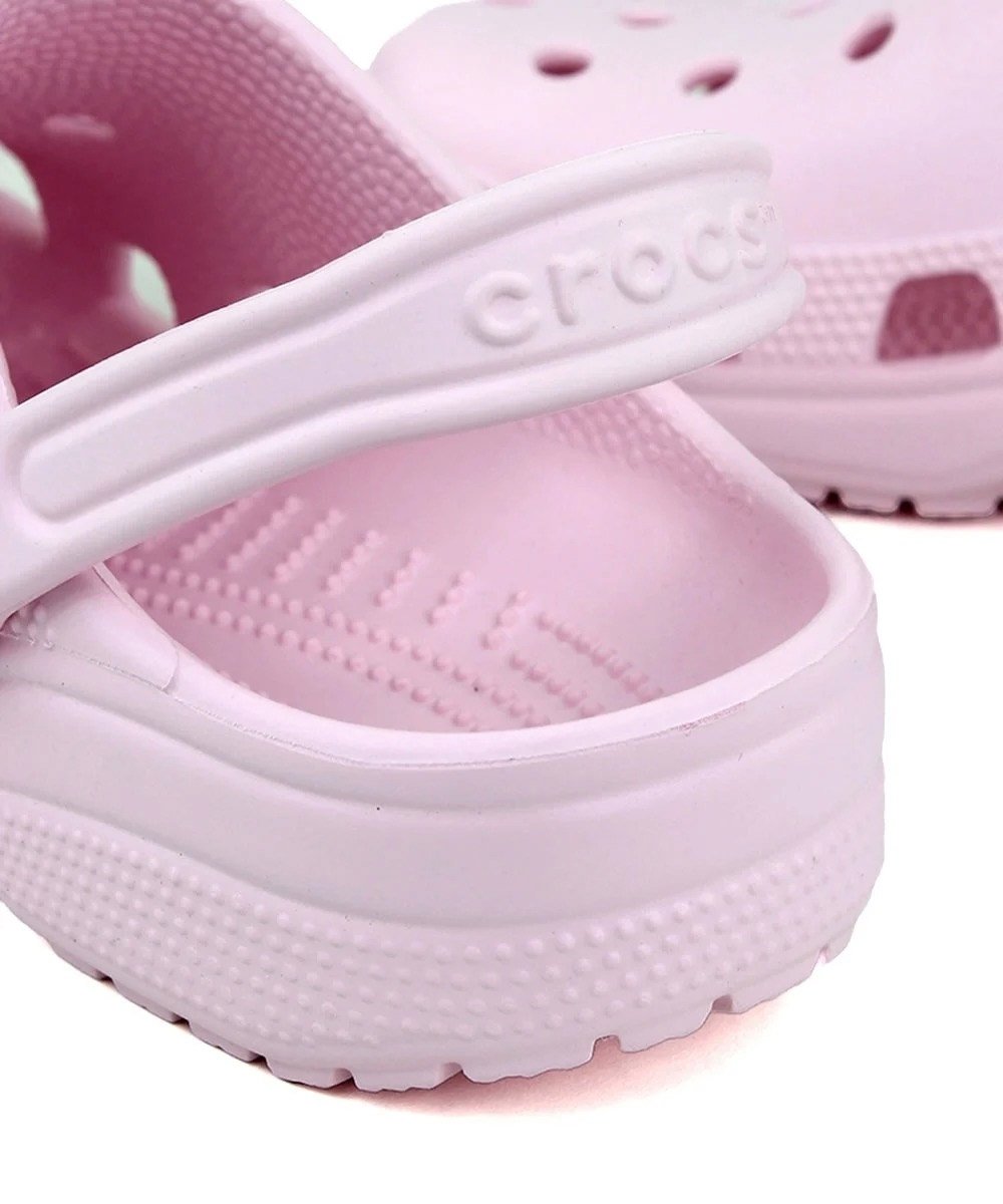 Sandália Crocs Classic K Clog Rosa Rosa 6