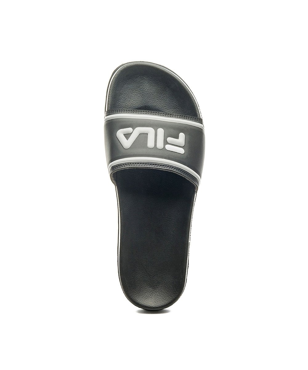 Chinelo Fila Drifter Stripes Preto Preto 5