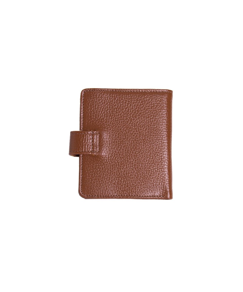 Carteira Feminina Couribi Couro 2025 Caramelo Marrom 2