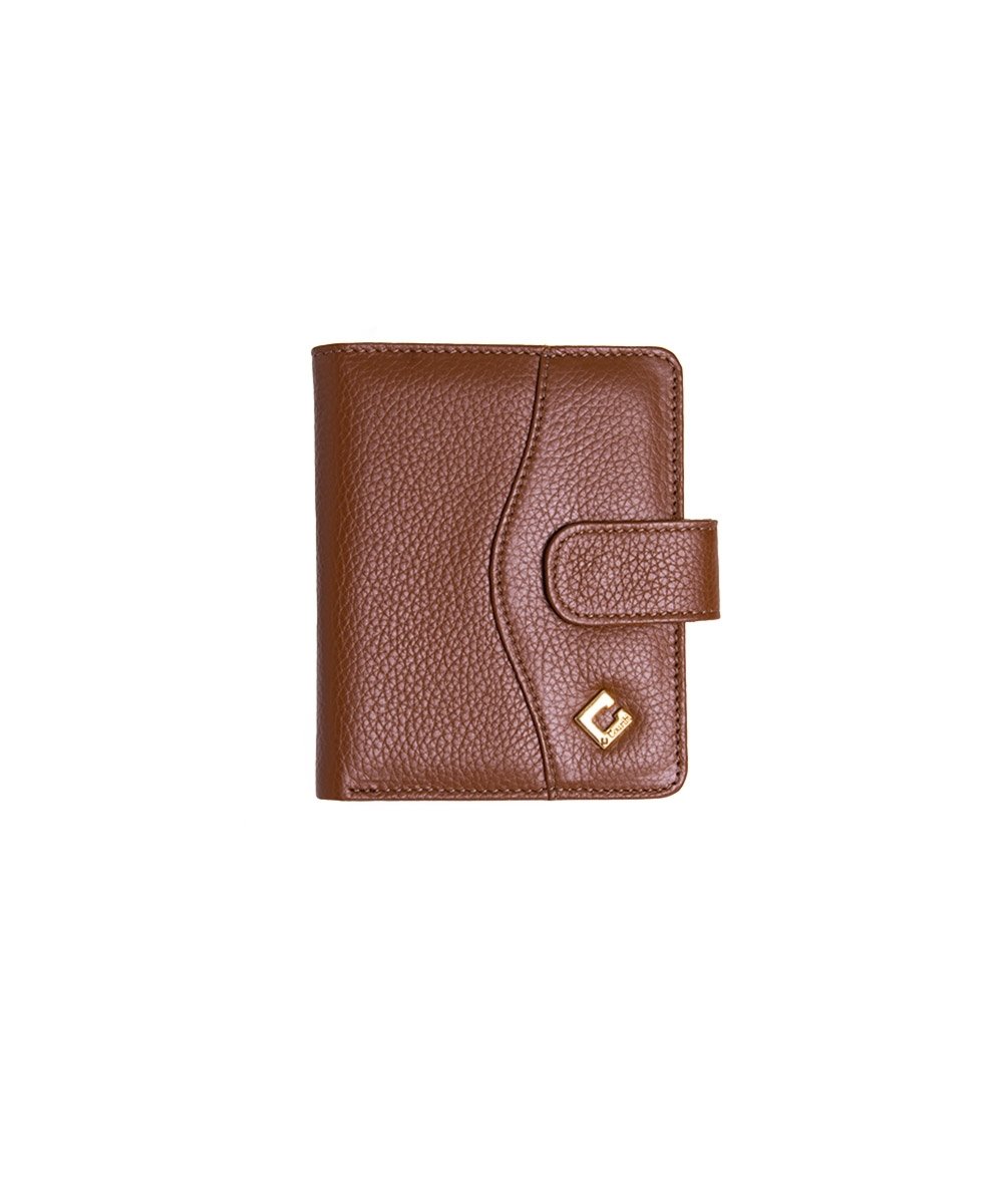 Carteira Feminina Couribi Couro Caramelo