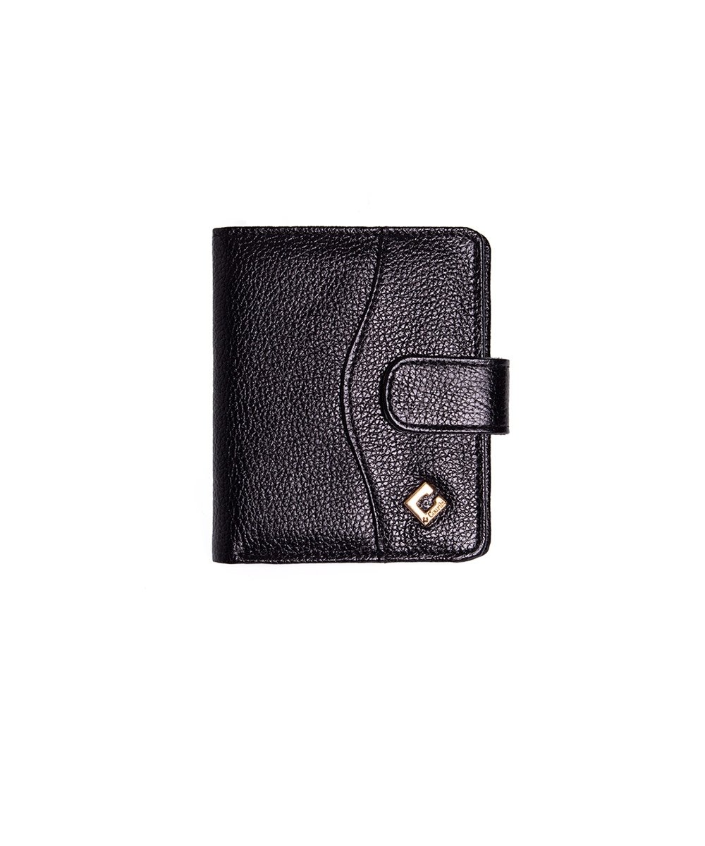 Carteira Feminina Couribi Couro Preto