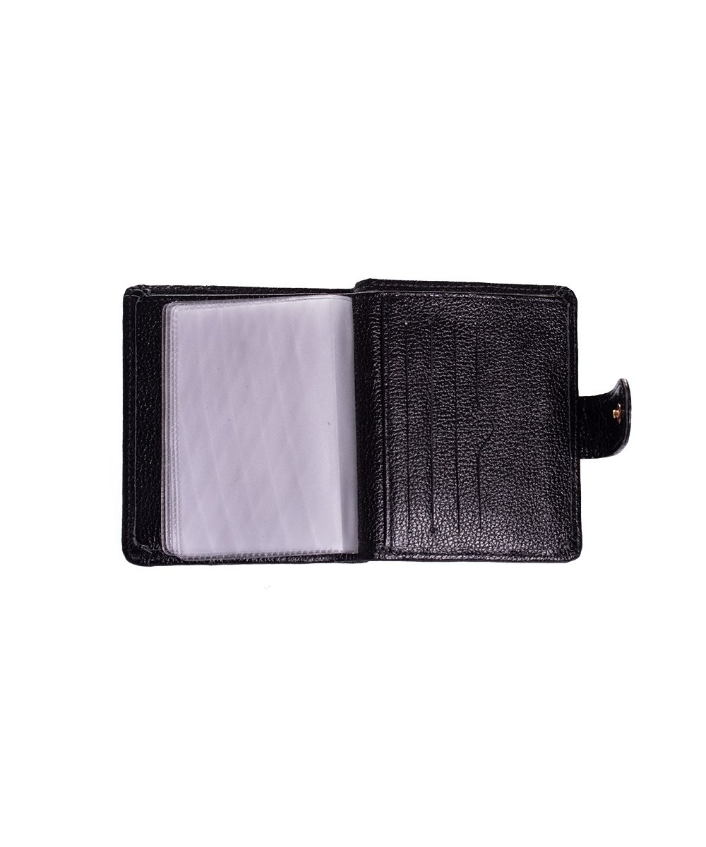 Carteira Feminina Couribi Couro Preto Preto 4