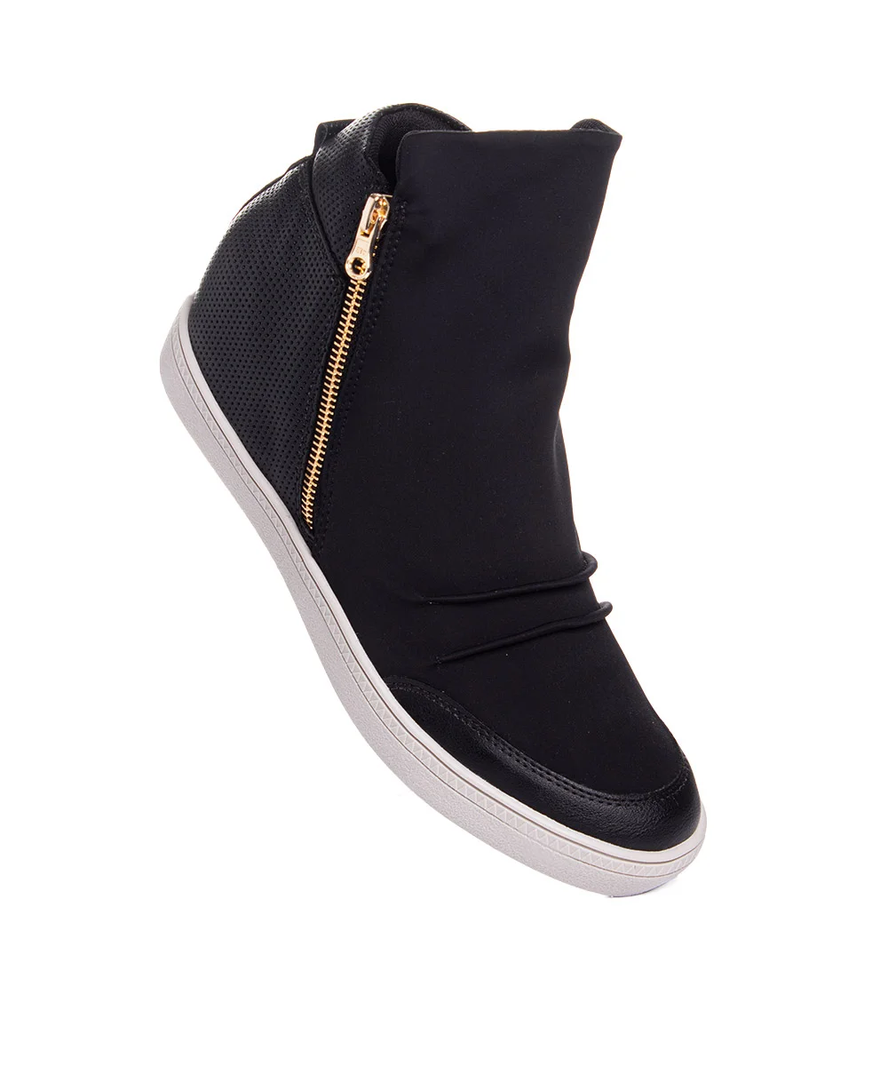 Tênis Feminino Orcade Siena Up Preto Preto 3