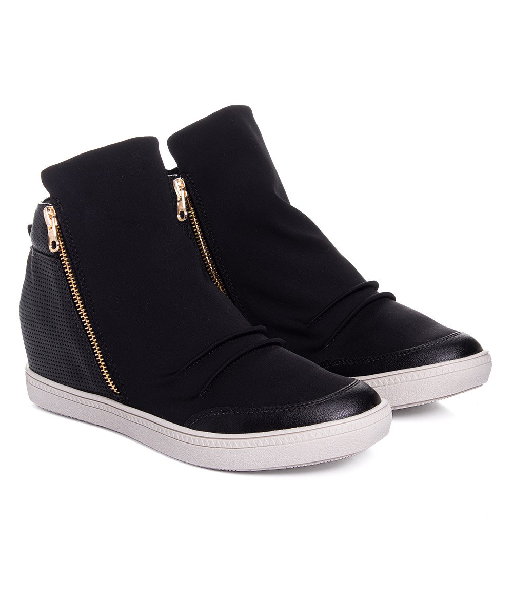 Tênis Feminino Orcade Siena Up Preto Preto 4