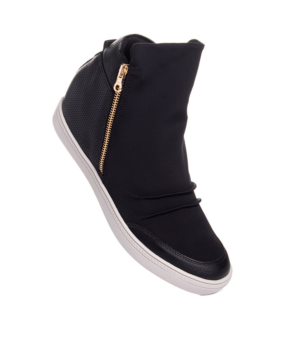Tênis Feminino Orcade Siena Up Preto Preto 3