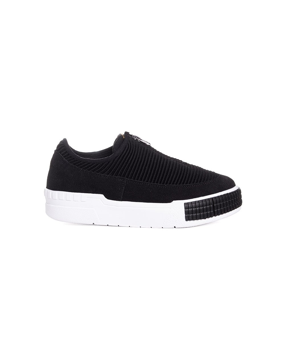 Tênis Feminino Orcade Slip On Preto