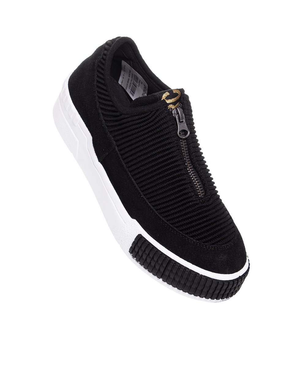 Tênis Feminino Orcade Slip On Preto Preto 2