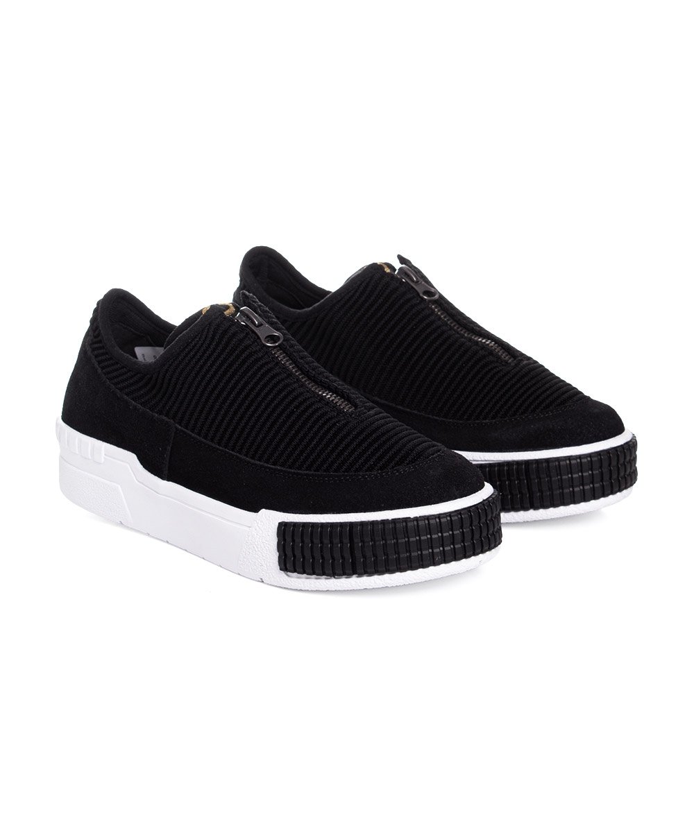 Tênis Feminino Orcade Slip On Preto Preto 3