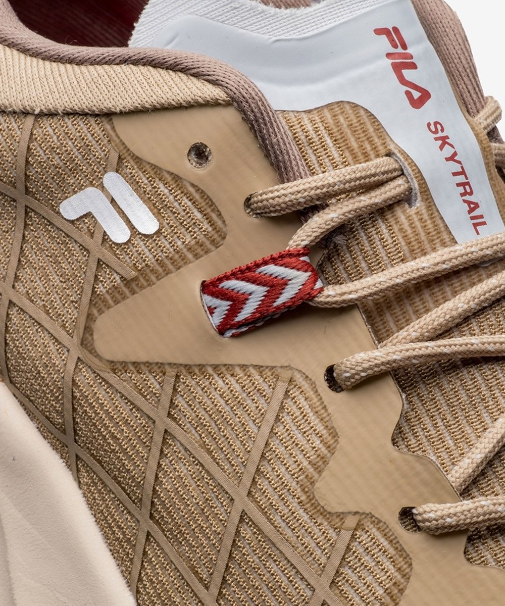 Tênis Fila Racer Skytrail Areia Bege 5