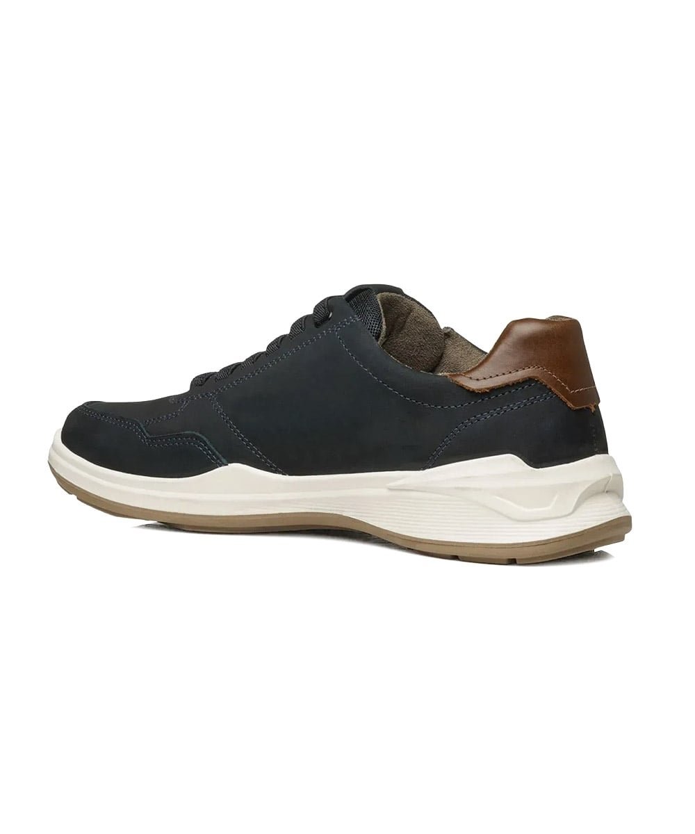 Sapatênis Masculino Pegada Amortech Couro Marinho Azul Marinho 3