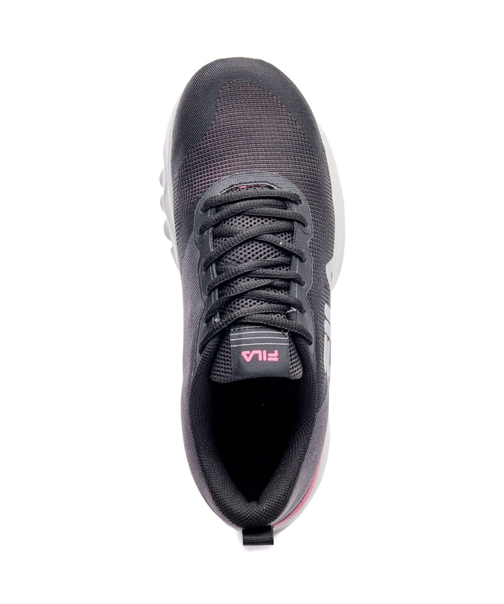 Tênis Fila Vector Feminino Preto Preto/Rosa 4