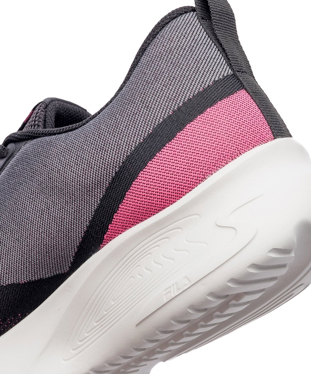 Tênis Fila Vector Feminino Preto Preto/Rosa 6