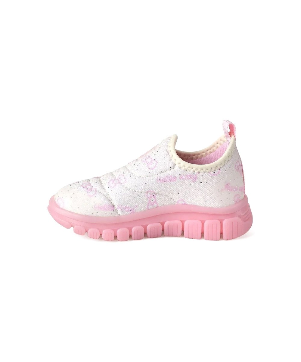 Tênis Infantil Novopé Hello Kitty Led 23/27 Off White Branco 2