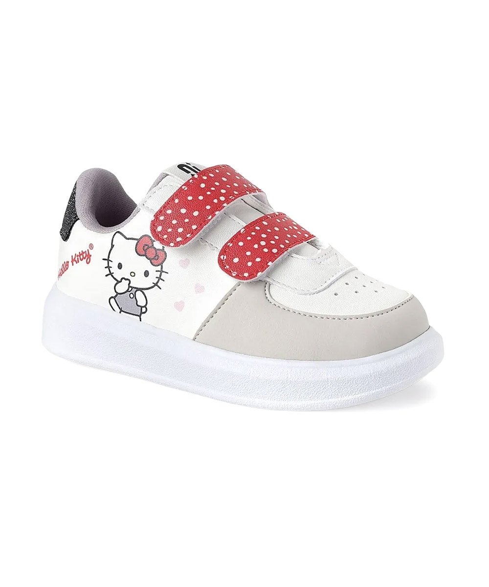 Tênis Infantil Novopé Hello Kitty Tiras 23/27 Branco Branco 5