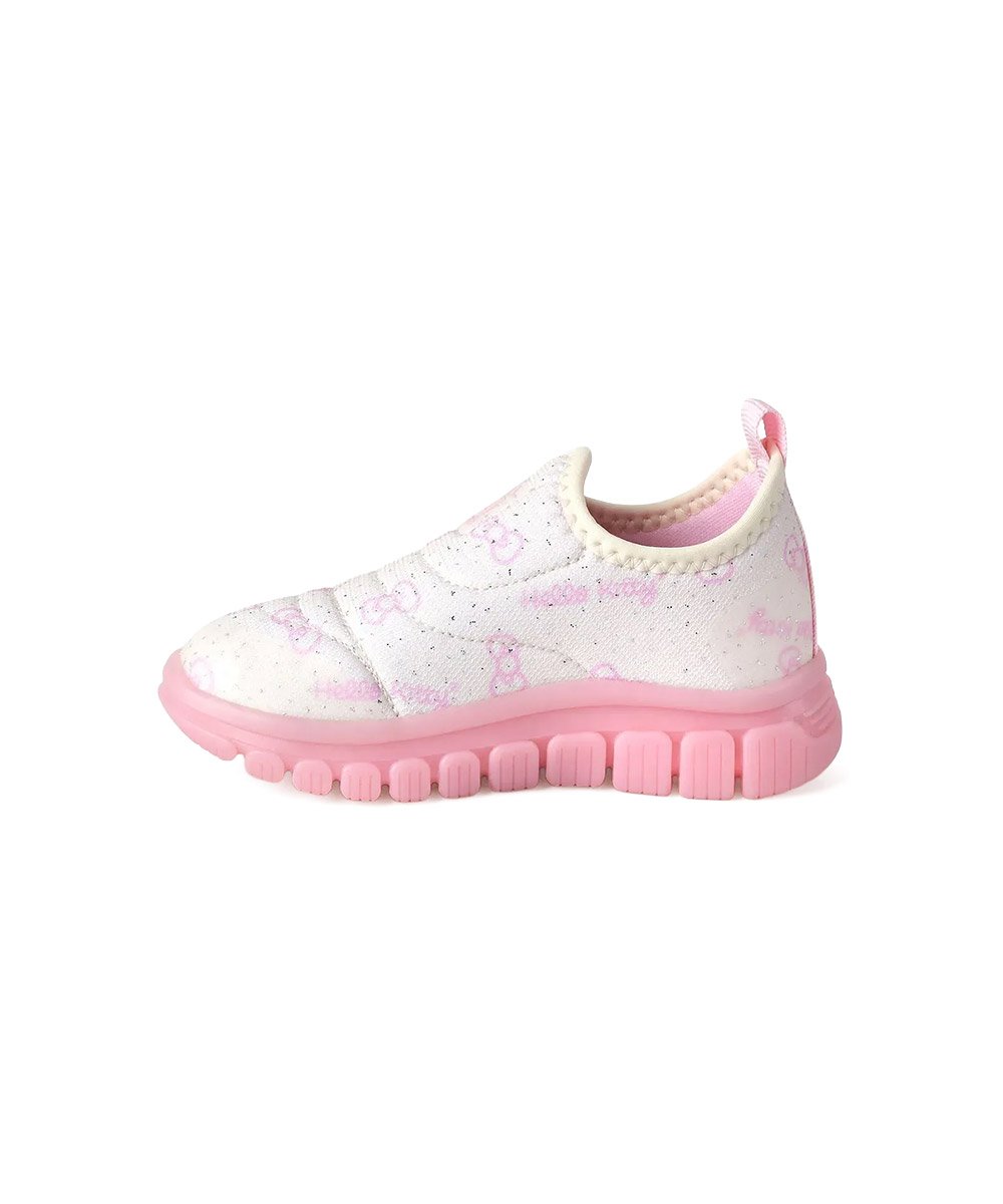 Tênis Infantil Novopé Hello Kitty Led 28/32 Off White Branco 5