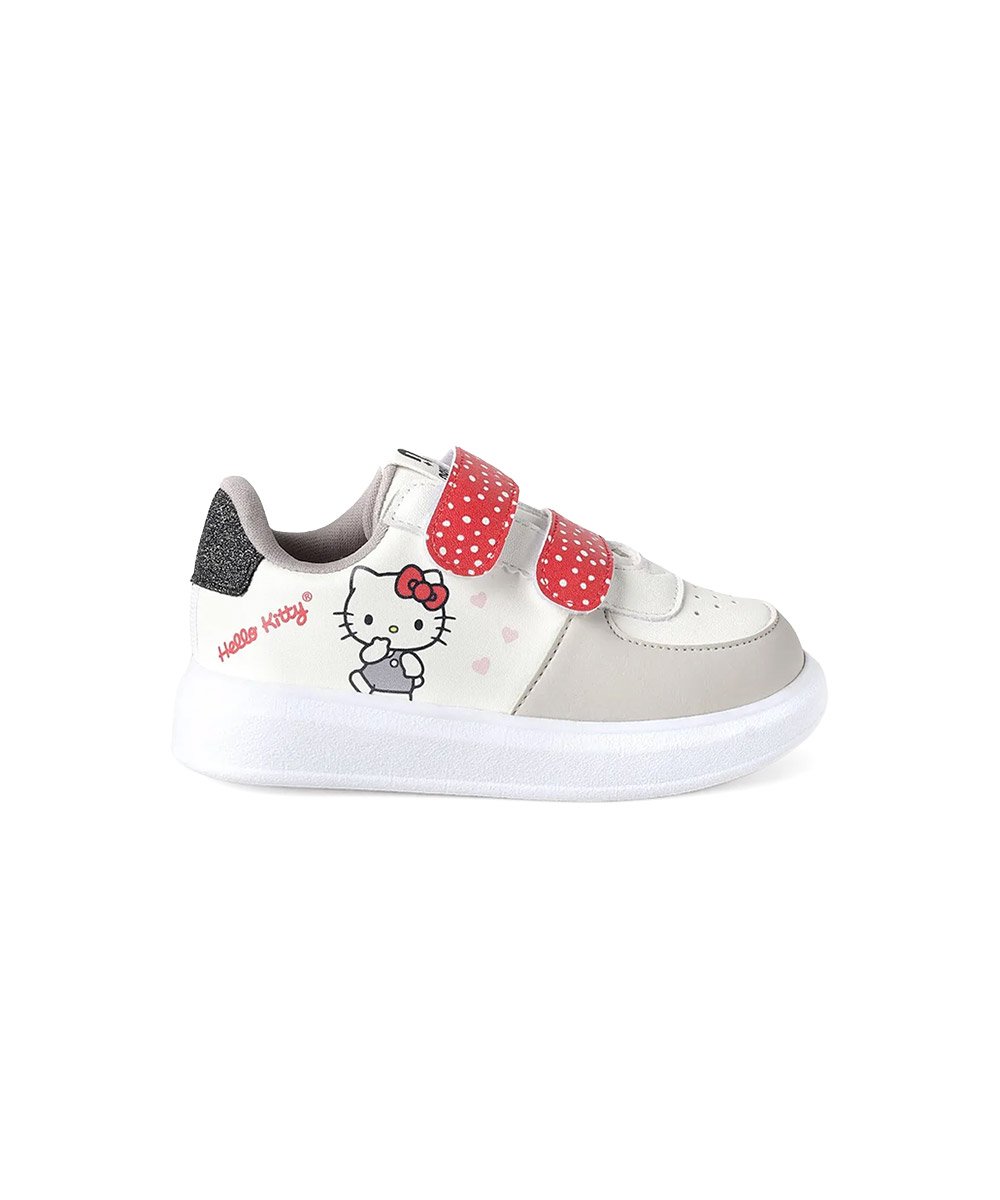 Tênis Infantil Novopé Hello Kitty Tiras 28/33 Branco Branco 2