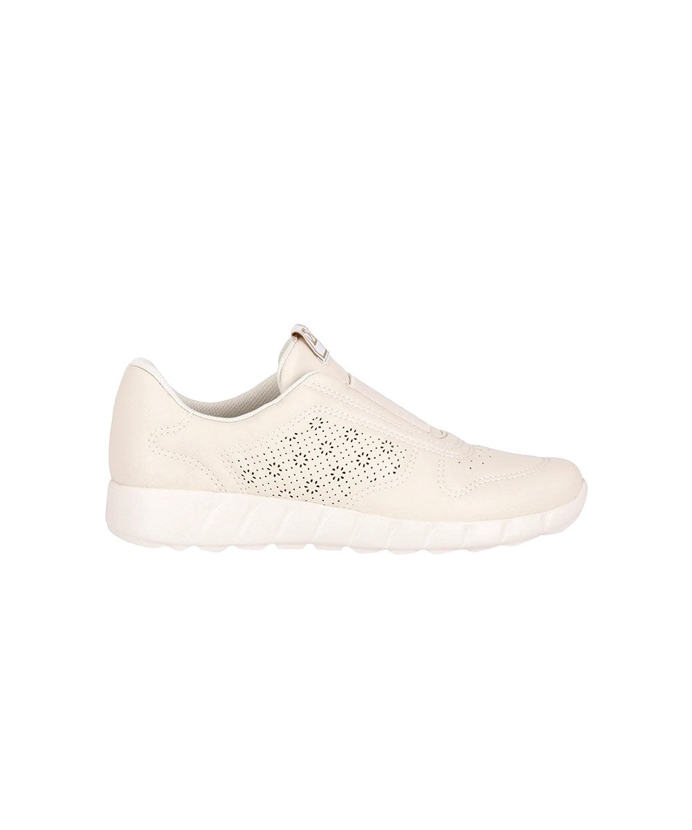 Tênis Feminino Piccadilly Fabi Flatform. Off White