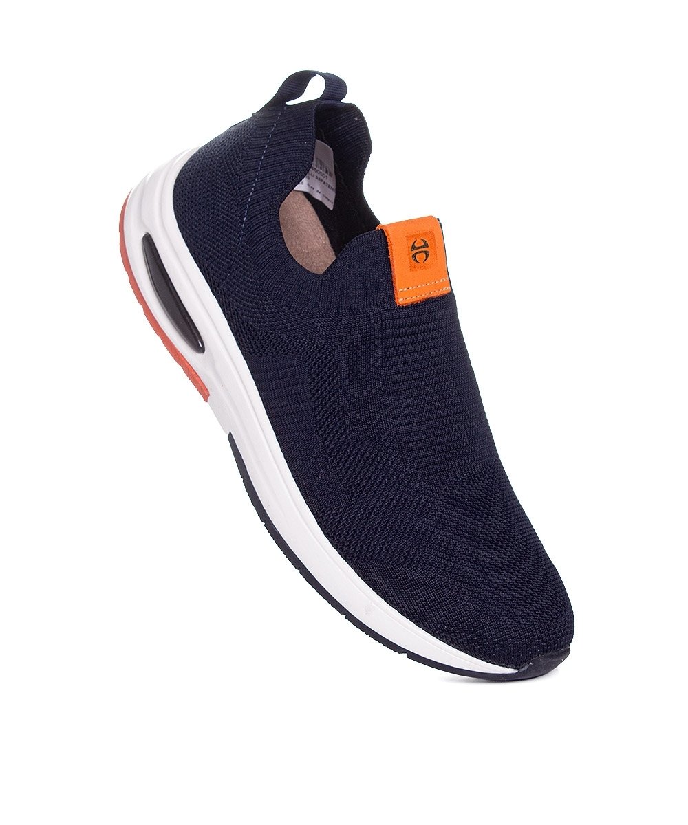 Tênis Masculino Ferriceli Knit Five Marinho Azul Marinho 2