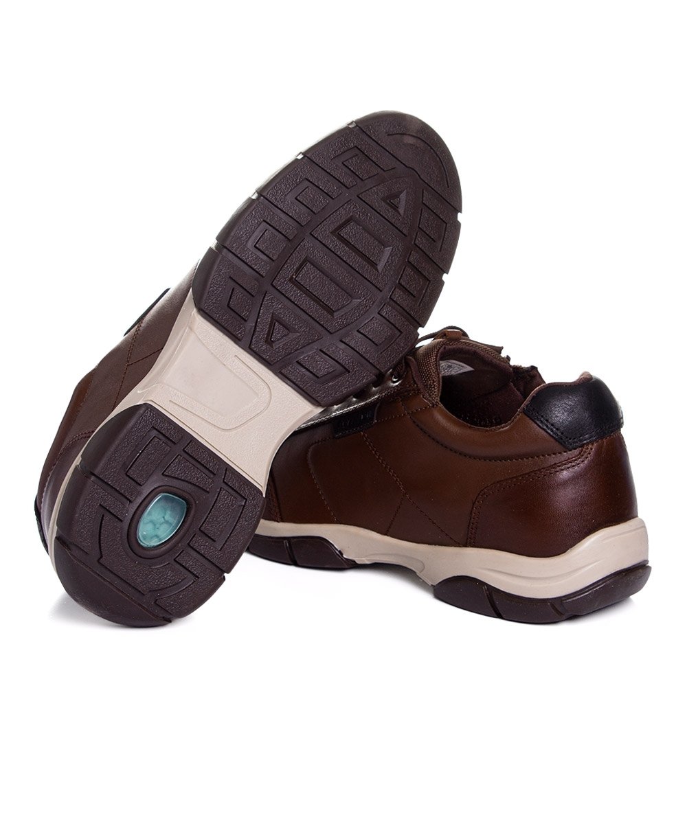 Sapatênis Ferriceli Radption Tam-Especial Couro Tan Marrom 5