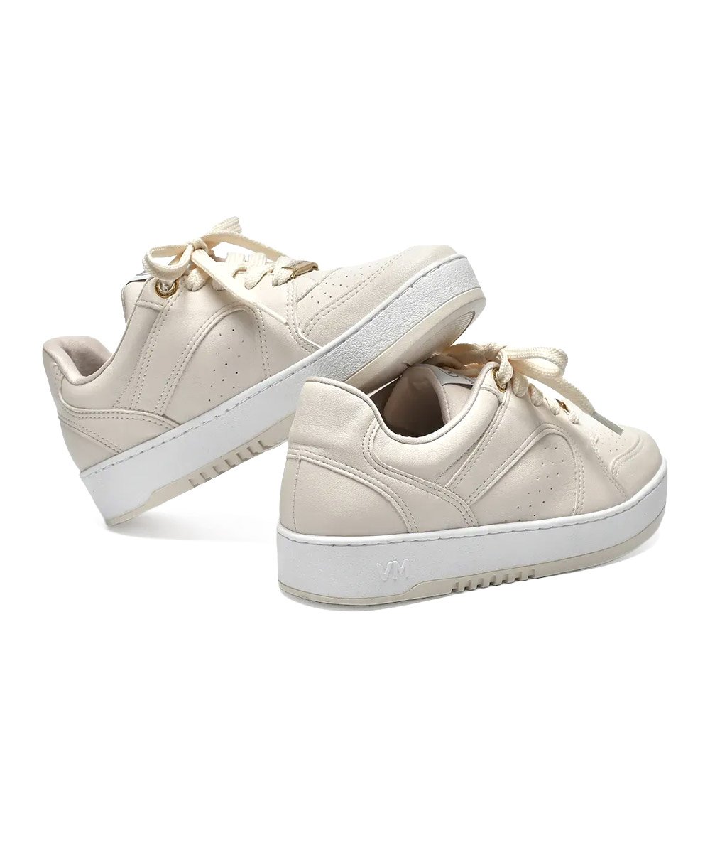 Tênis Feminino Via Marte Casual Vm Marfim Branco 4