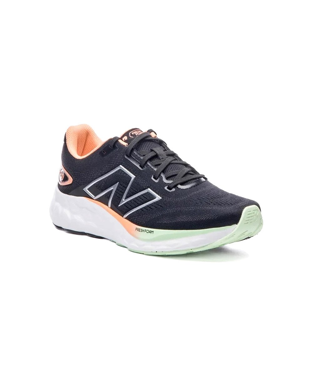 Tênis Feminino New Balance Fresh Foam Preto/Coral Preto 3