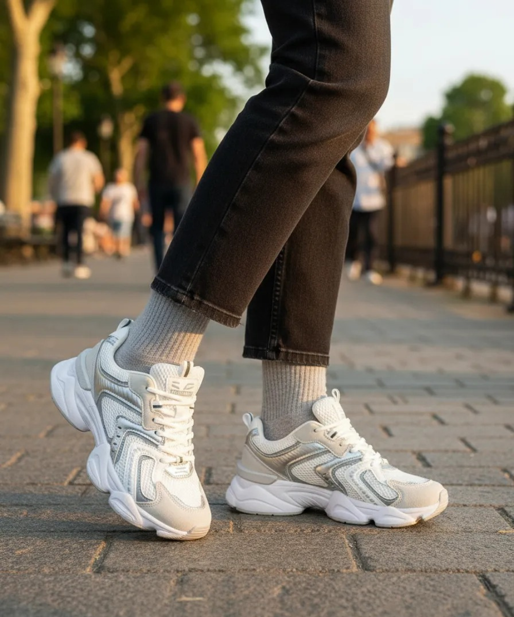 Tênis Casual Ramarim Snk Branco Branco 4