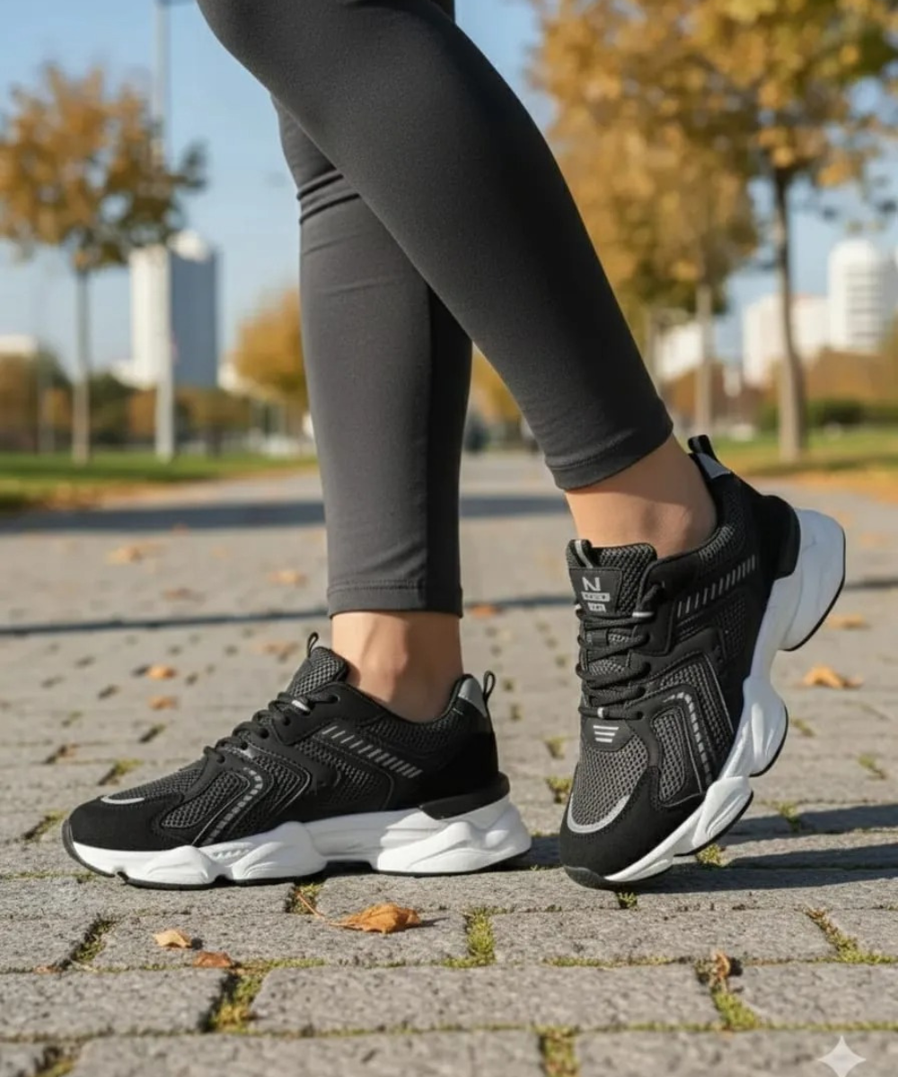 Tênis Casual Ramarim Snk Preto Preto 3