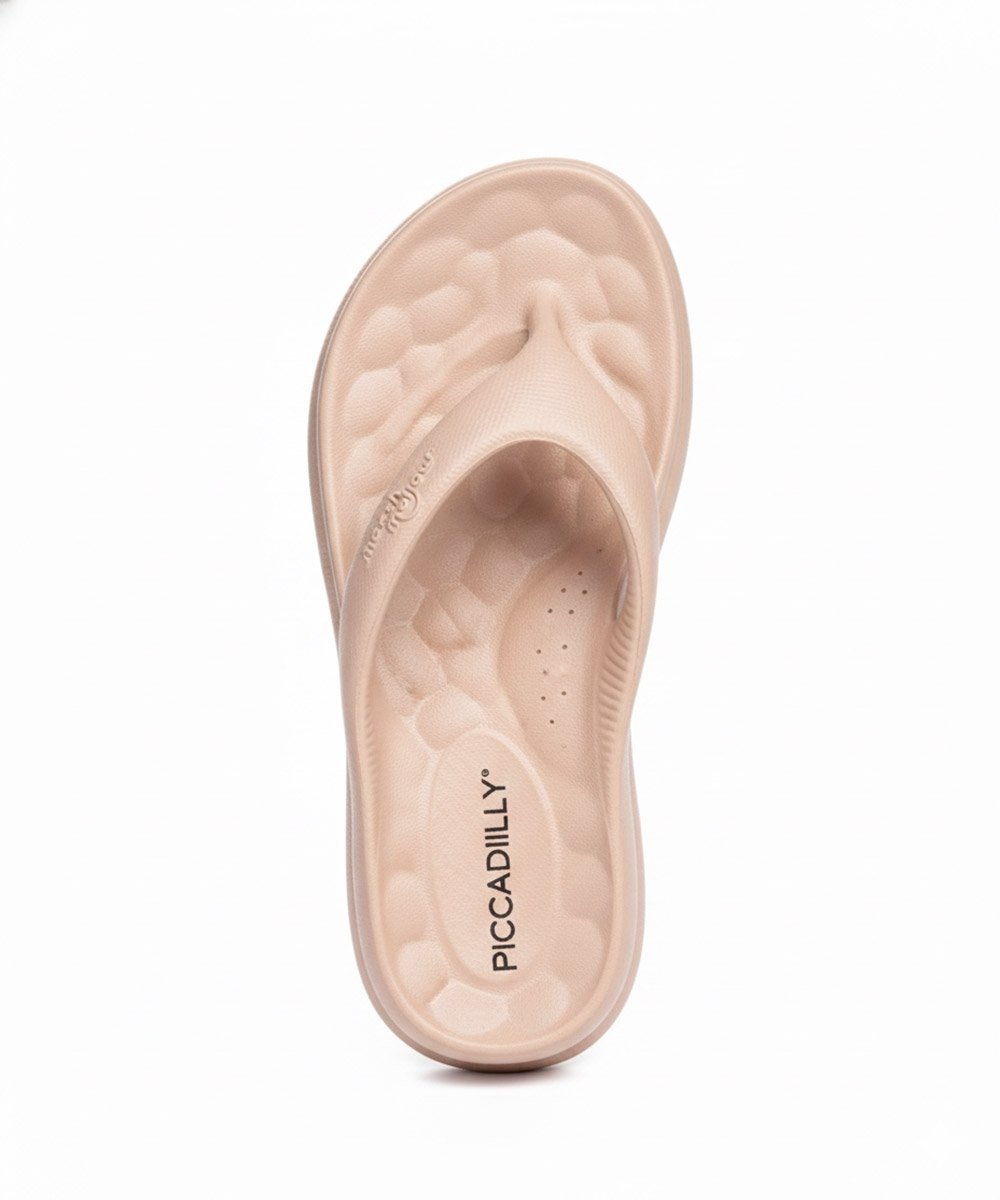 Chinelo Piccadilly Marshmallow. Nude Bege 3