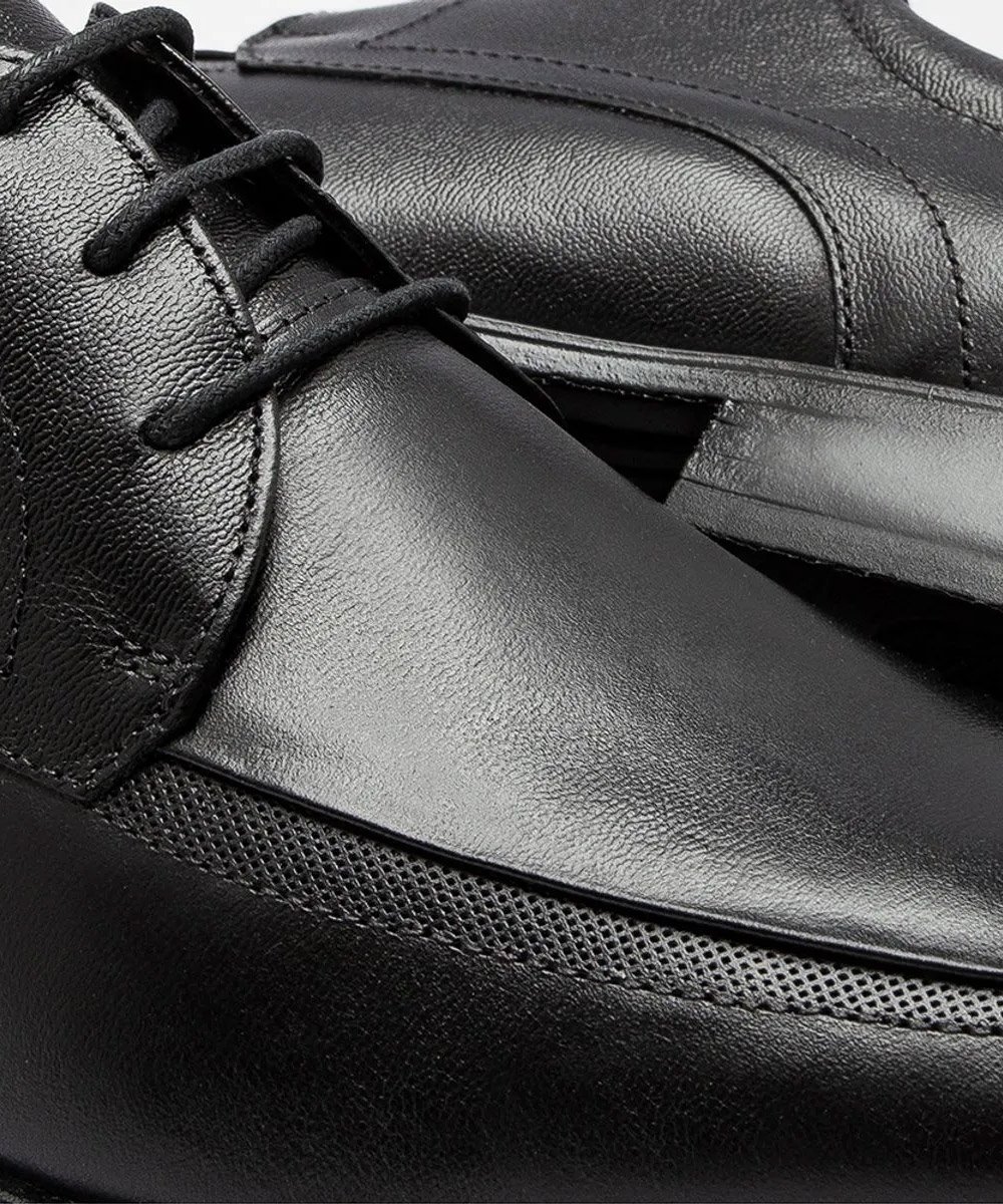 Sapato Masculino Democrata Unique Couro Preto Preto 3