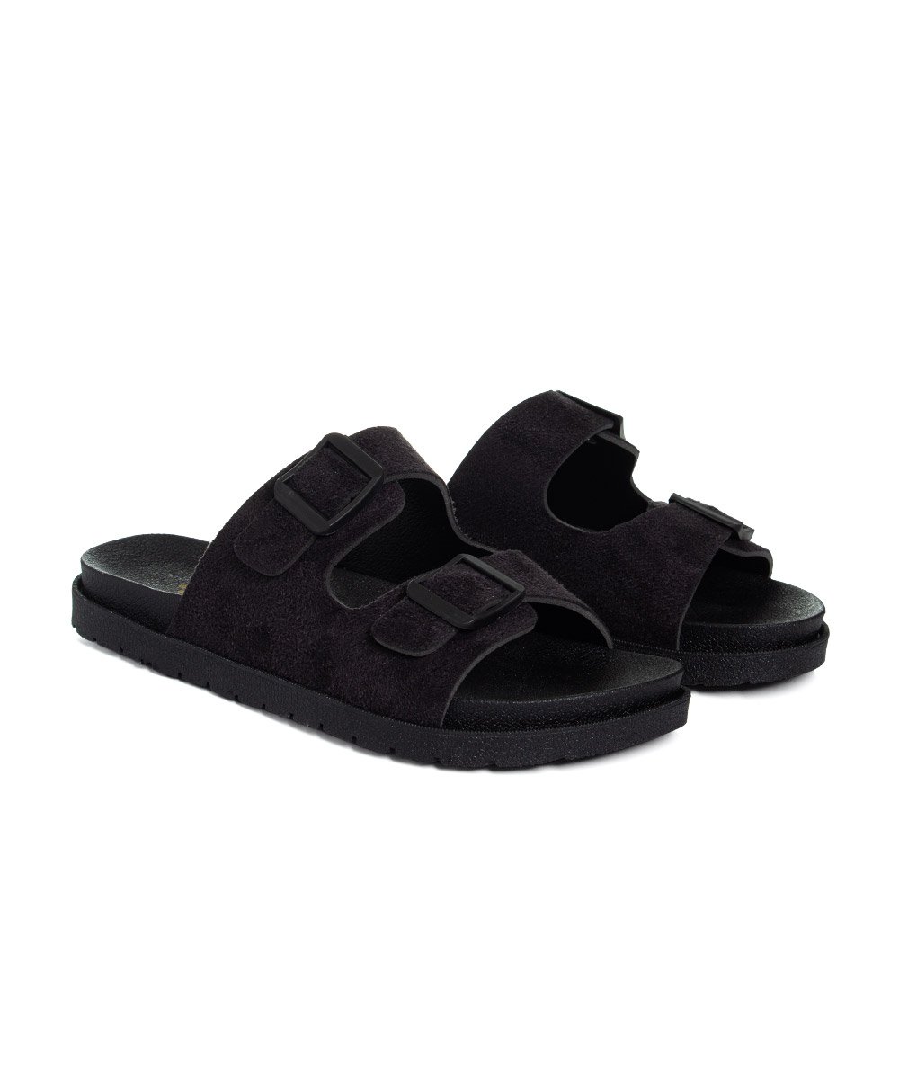 Tamanco Flatform Pixolé Fivelas Brk Preto Preto 3
