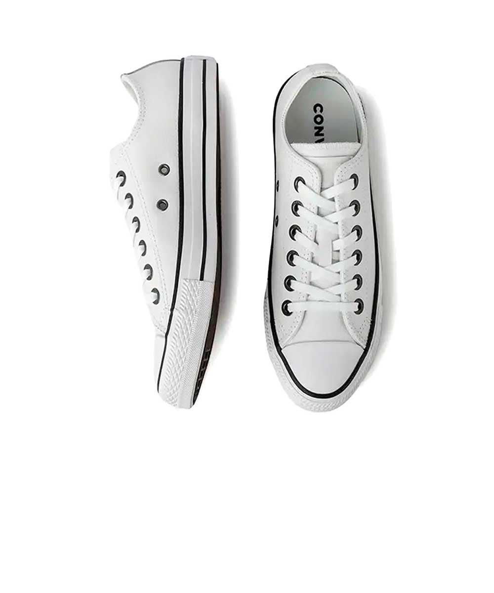 Tênis All Star Converse Ct0604 Couro Branco Branco 3