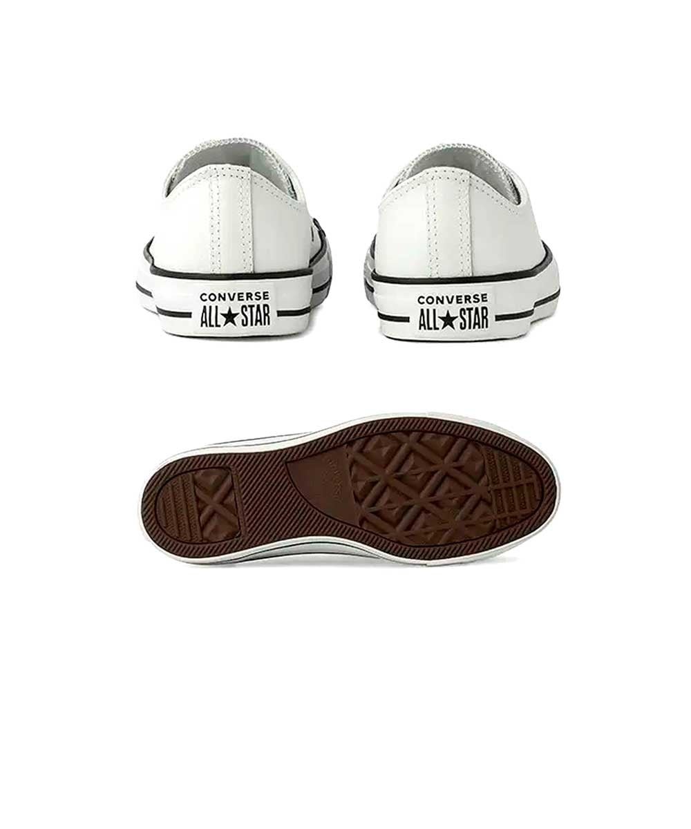Tênis All Star Converse Ct0604 Couro Branco Branco 4