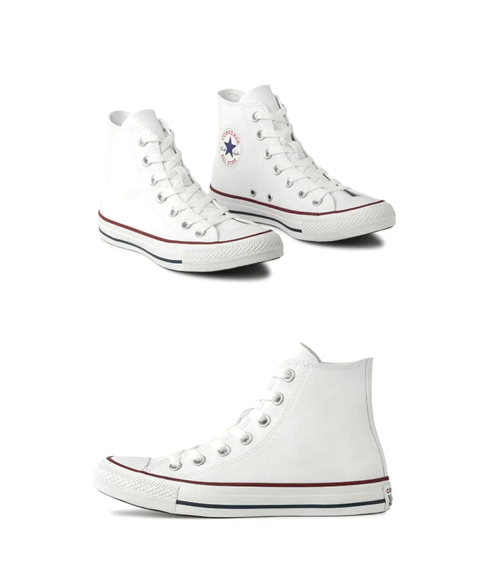 Tênis All Star Converse Cano Alto Chuck Taylor Ct0004 Branco Branco 2