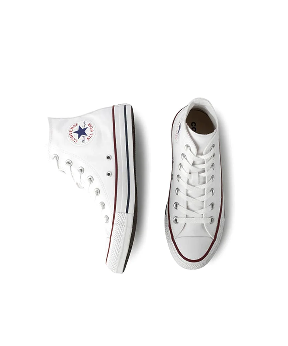 Tênis All Star Converse Cano Alto Chuck Taylor Ct0004 Branco Branco 3