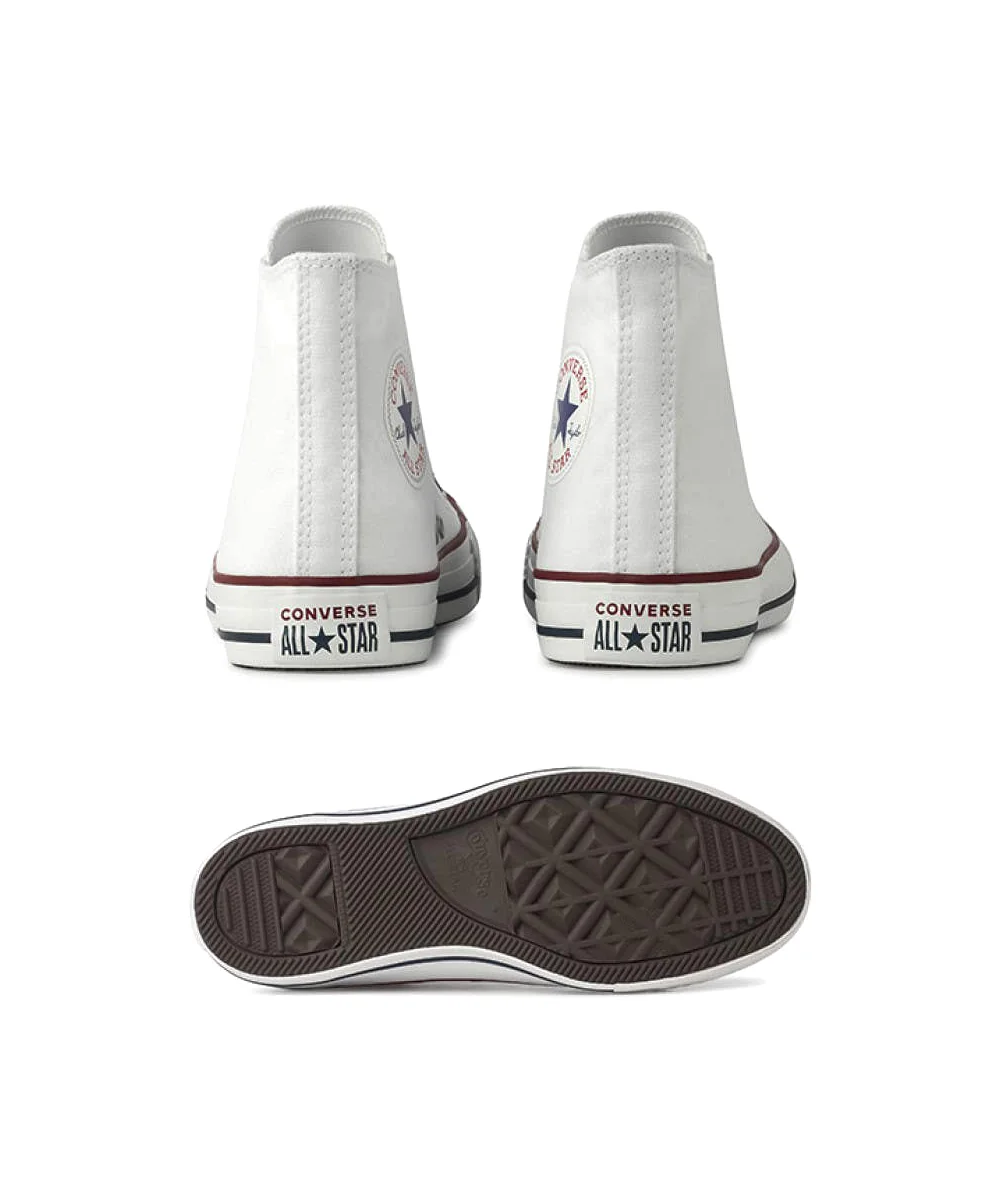 Tênis All Star Converse Cano Alto Chuck Taylor Ct0004 Branco Branco 4