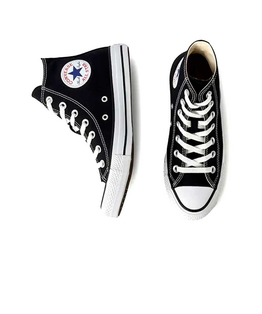 Tênis All Star Converse Cano Alto Chuck Taylor Ct0004 Preto Preto 3