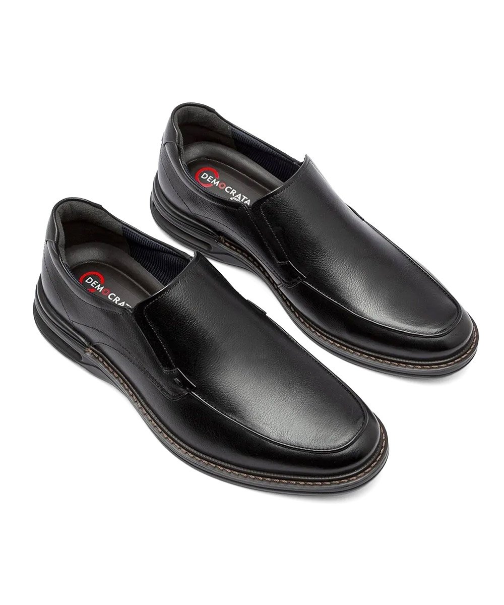 Sapato Masculino Democrata Air Magnum Preto Preto 2
