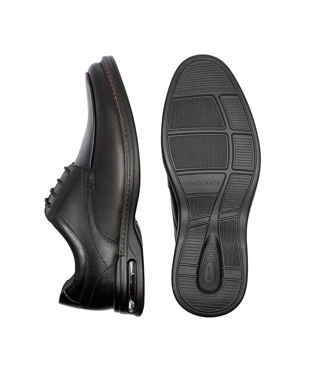 Sapato Democrata Air Magnum Couro Preto Preto 4