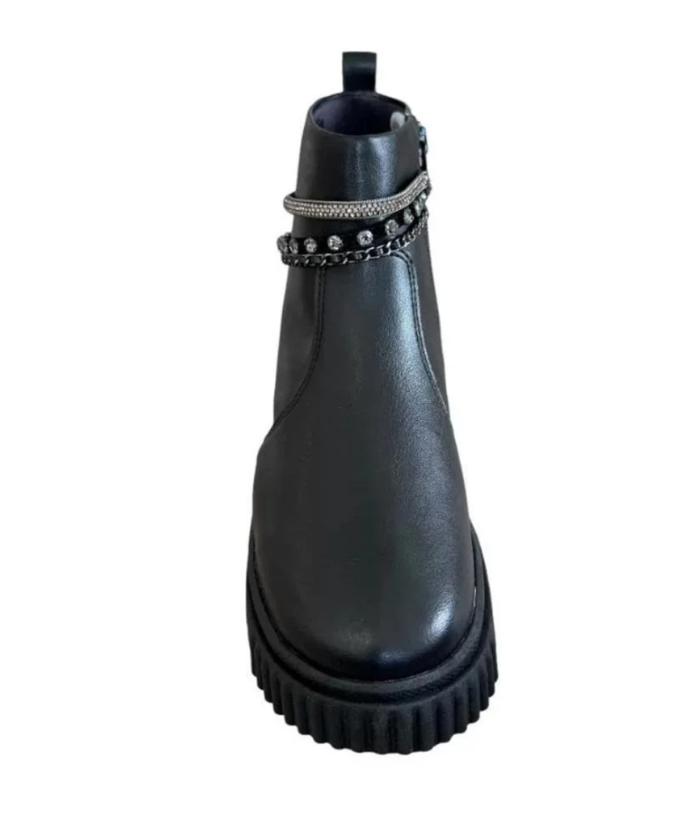 Bota Ramarim Tratorada com Corrente Preto Preto 2