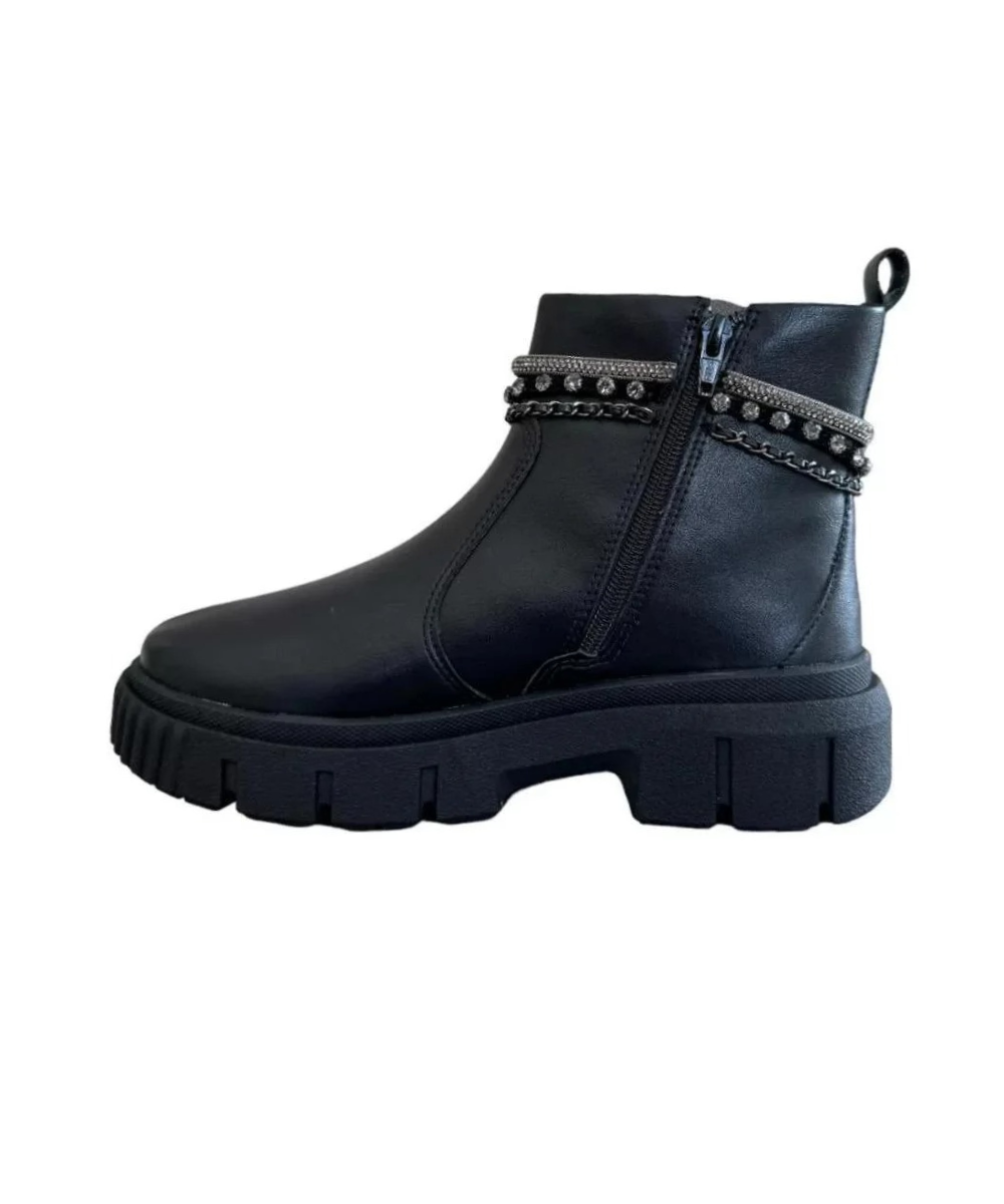 Bota Ramarim Tratorada com Corrente Preto Preto 4