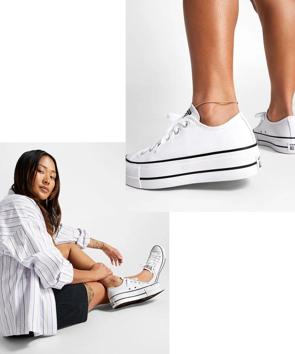 Tênis Converse All Star Platforma Ct0983 Branco Branco 5
