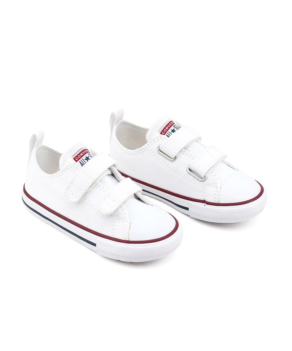 Tênis Infantil All Star Converse 2v Ck1041 Branco Branco 2