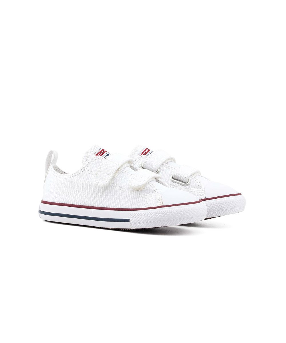 Tênis Infantil All Star Converse 2v Ck1041 Branco Branco 3