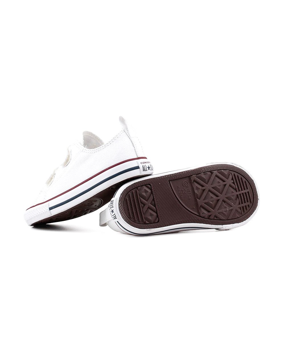 Tênis Infantil All Star Converse 2v Ck1041 Branco Branco 5