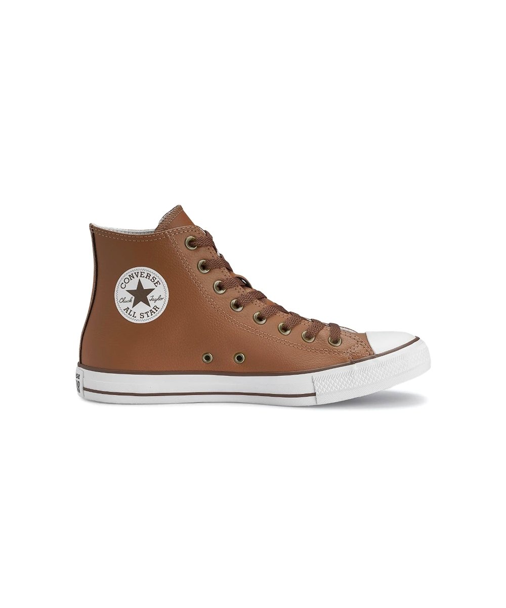 Tênis Cano Alto Converse All Star Chuck Taylor Marrom