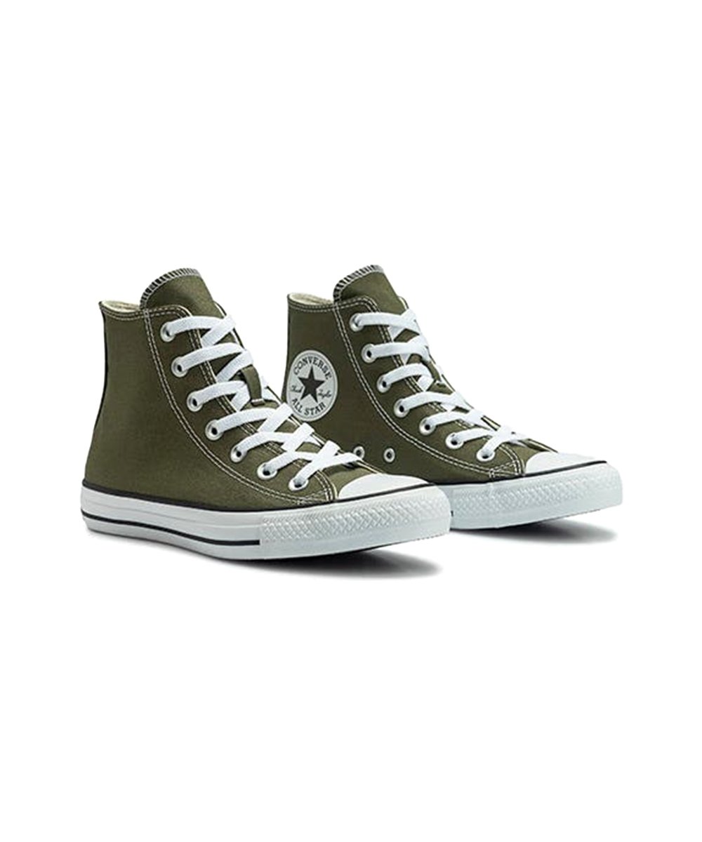 Tênis Cano Alto Converse All Star Seasonal Colors Verde Oliva Verde 3