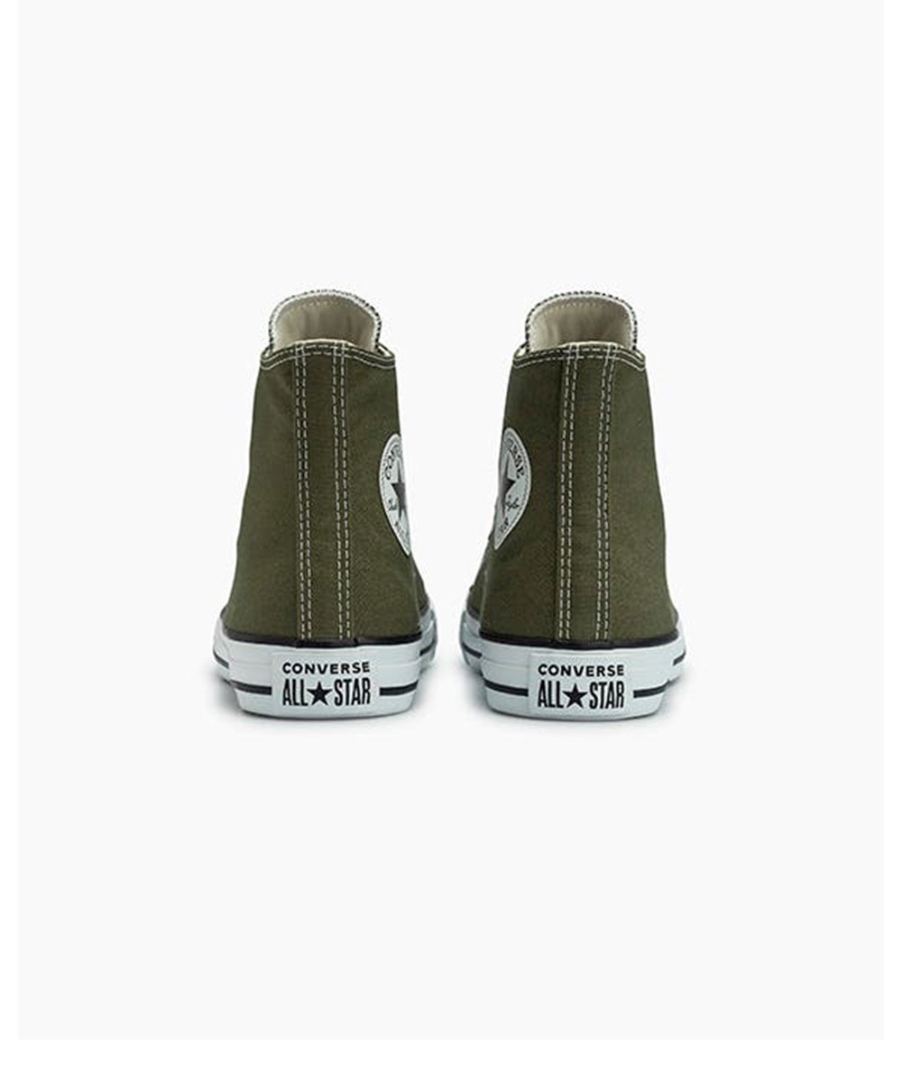 Tênis Cano Alto Converse All Star Seasonal Colors Verde Oliva Verde 5