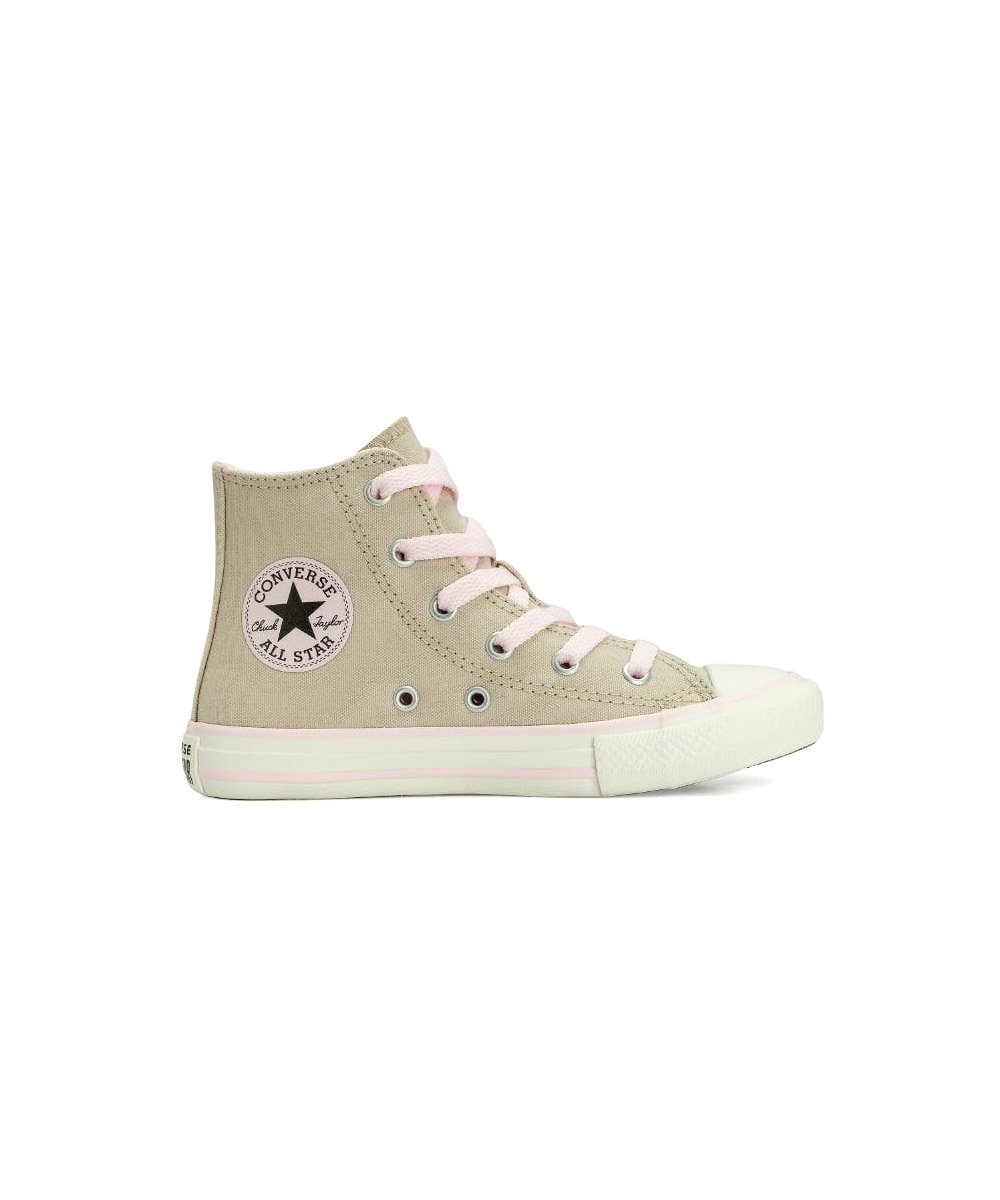 Tênis Infantil Converse All Star Side Zip Marfim